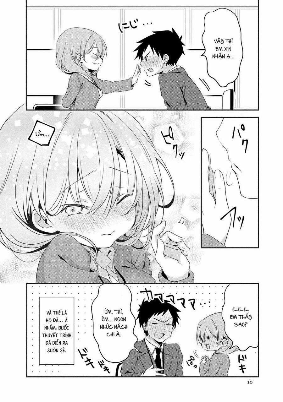 Câu Chuyện Về Tiền Bối Nhỏ Nhắn Ở Chỗ Làm Của Tôi Chương 1 trang 6