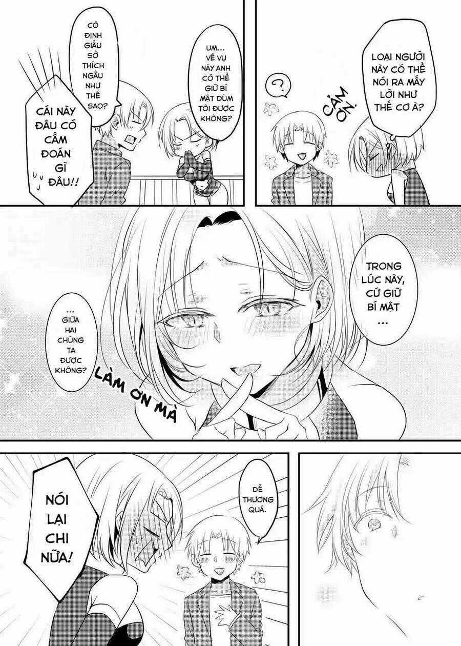 Câu Chuyện Về Tiền Bối Nhỏ Nhắn Ở Chỗ Làm Của Tôi Chương 10 trang 4