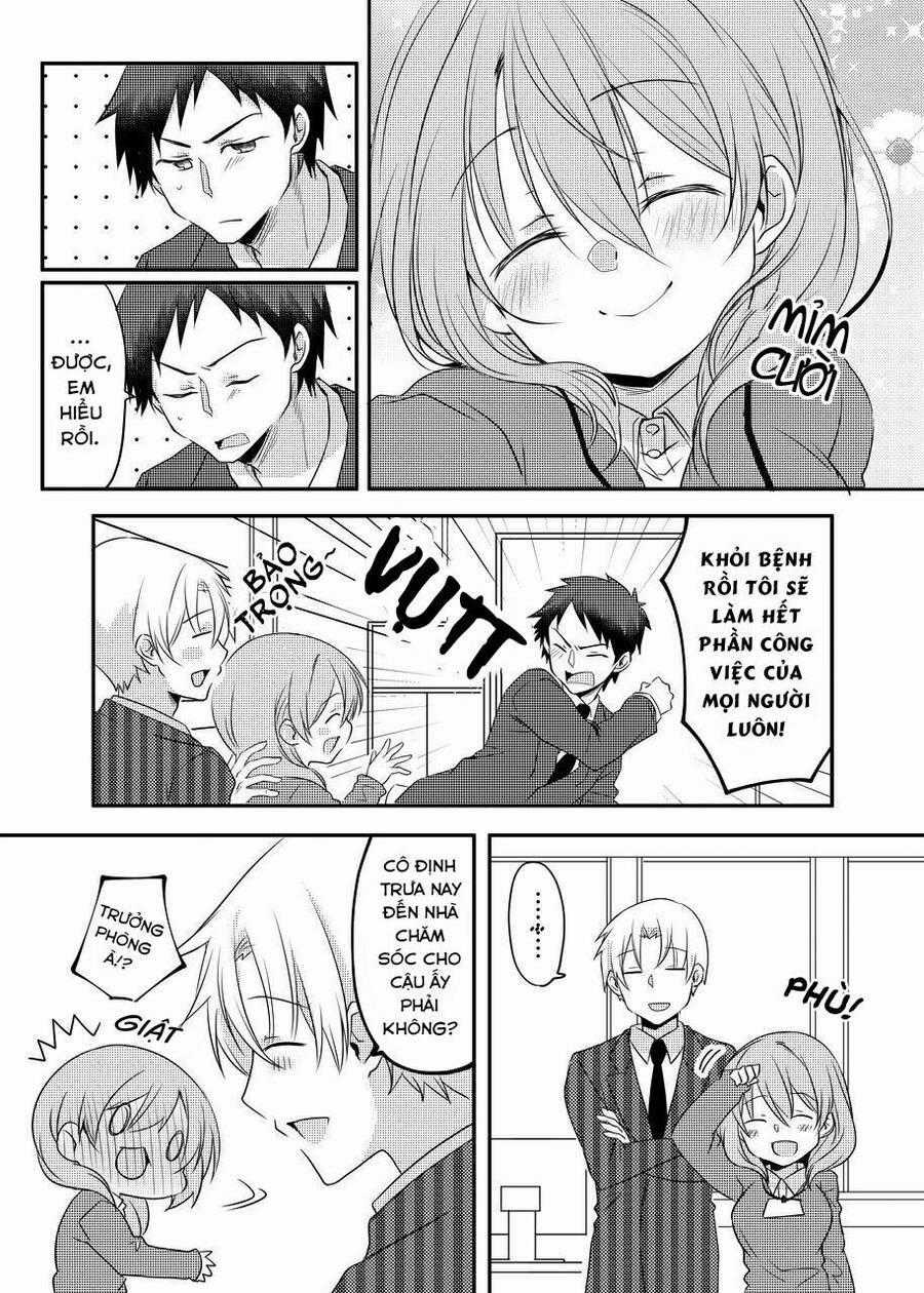 Câu Chuyện Về Tiền Bối Nhỏ Nhắn Ở Chỗ Làm Của Tôi Chương 16 trang 3