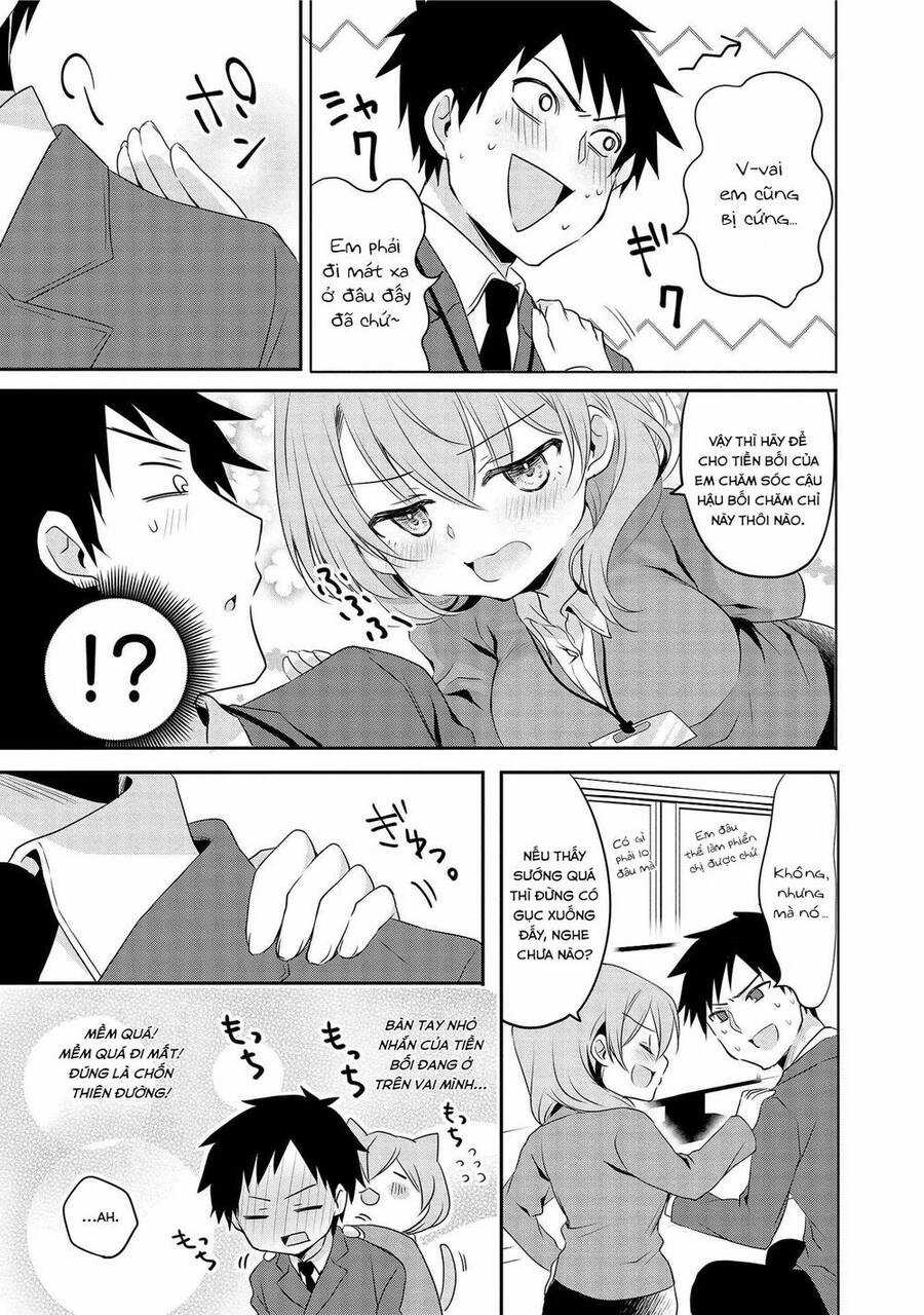 Câu Chuyện Về Tiền Bối Nhỏ Nhắn Ở Chỗ Làm Của Tôi Chương 2 trang 3