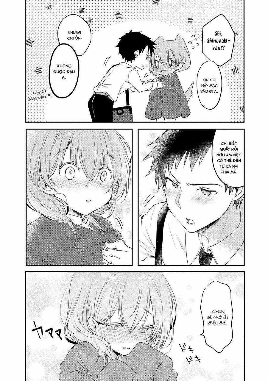 Câu Chuyện Về Tiền Bối Nhỏ Nhắn Ở Chỗ Làm Của Tôi Chương 4 trang 4