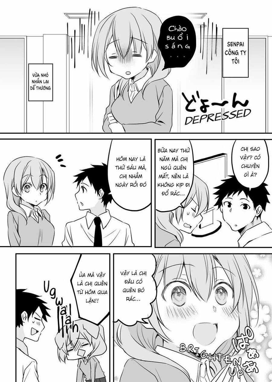 Câu Chuyện Về Tiền Bối Nhỏ Nhắn Ở Chỗ Làm Của Tôi Chương 44 trang 7