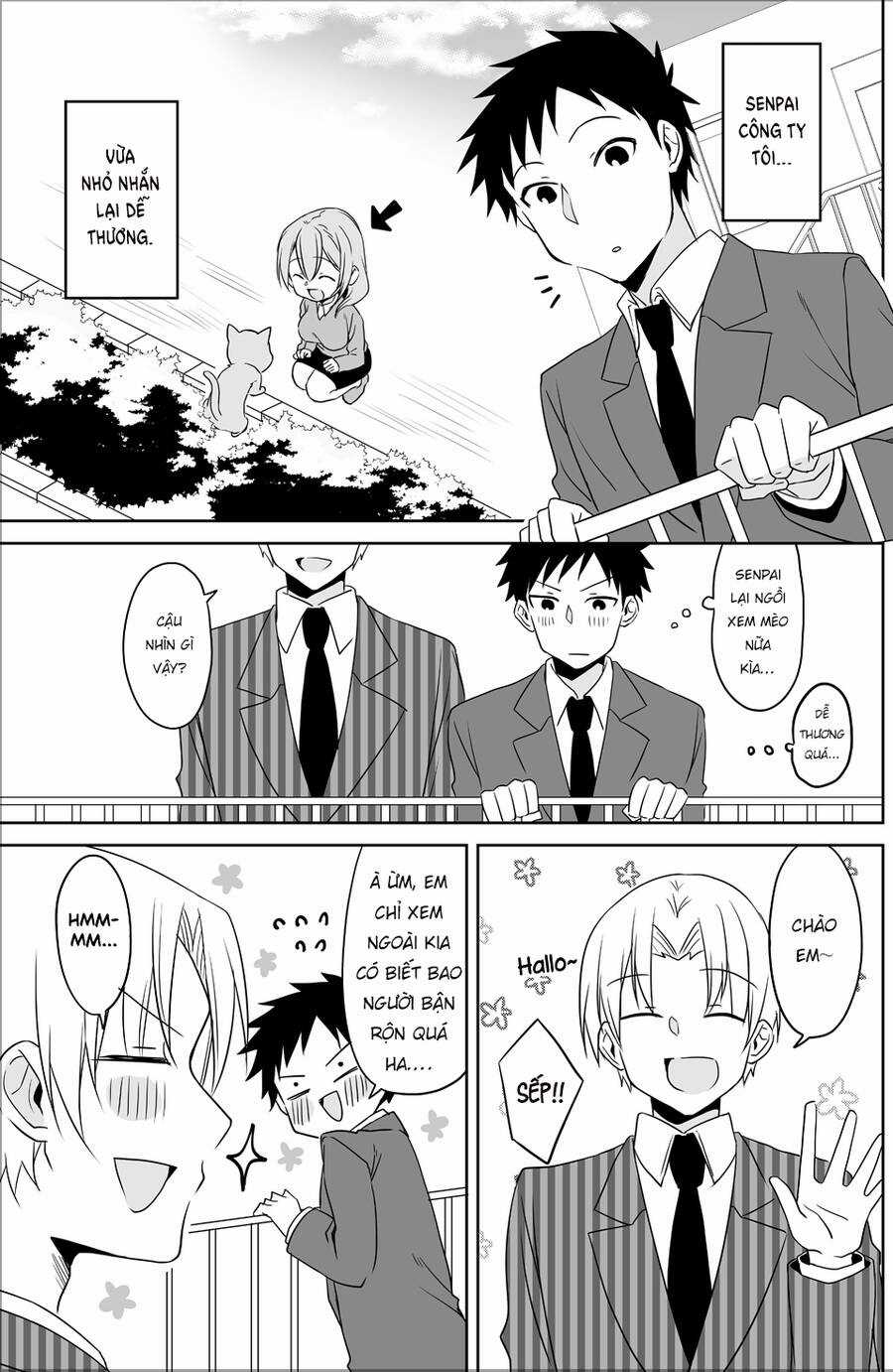 Câu Chuyện Về Tiền Bối Nhỏ Nhắn Ở Chỗ Làm Của Tôi Chương 59 trang 2