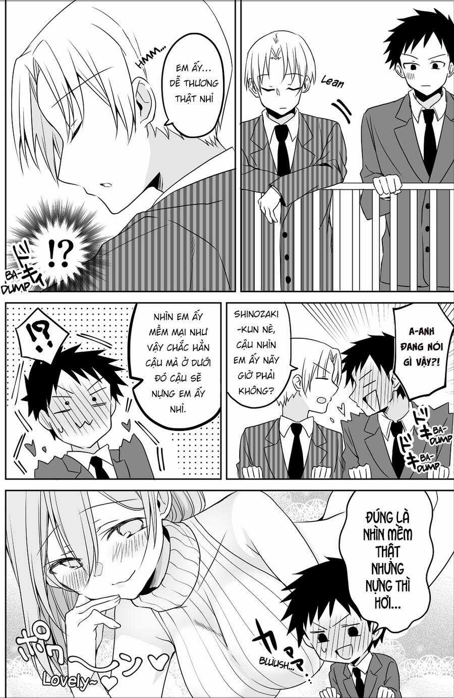 Câu Chuyện Về Tiền Bối Nhỏ Nhắn Ở Chỗ Làm Của Tôi Chương 59 trang 3