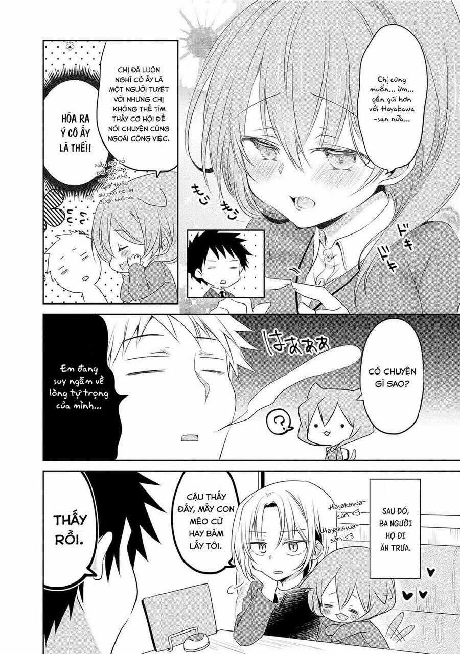 Câu Chuyện Về Tiền Bối Nhỏ Nhắn Ở Chỗ Làm Của Tôi Chương 6 trang 4