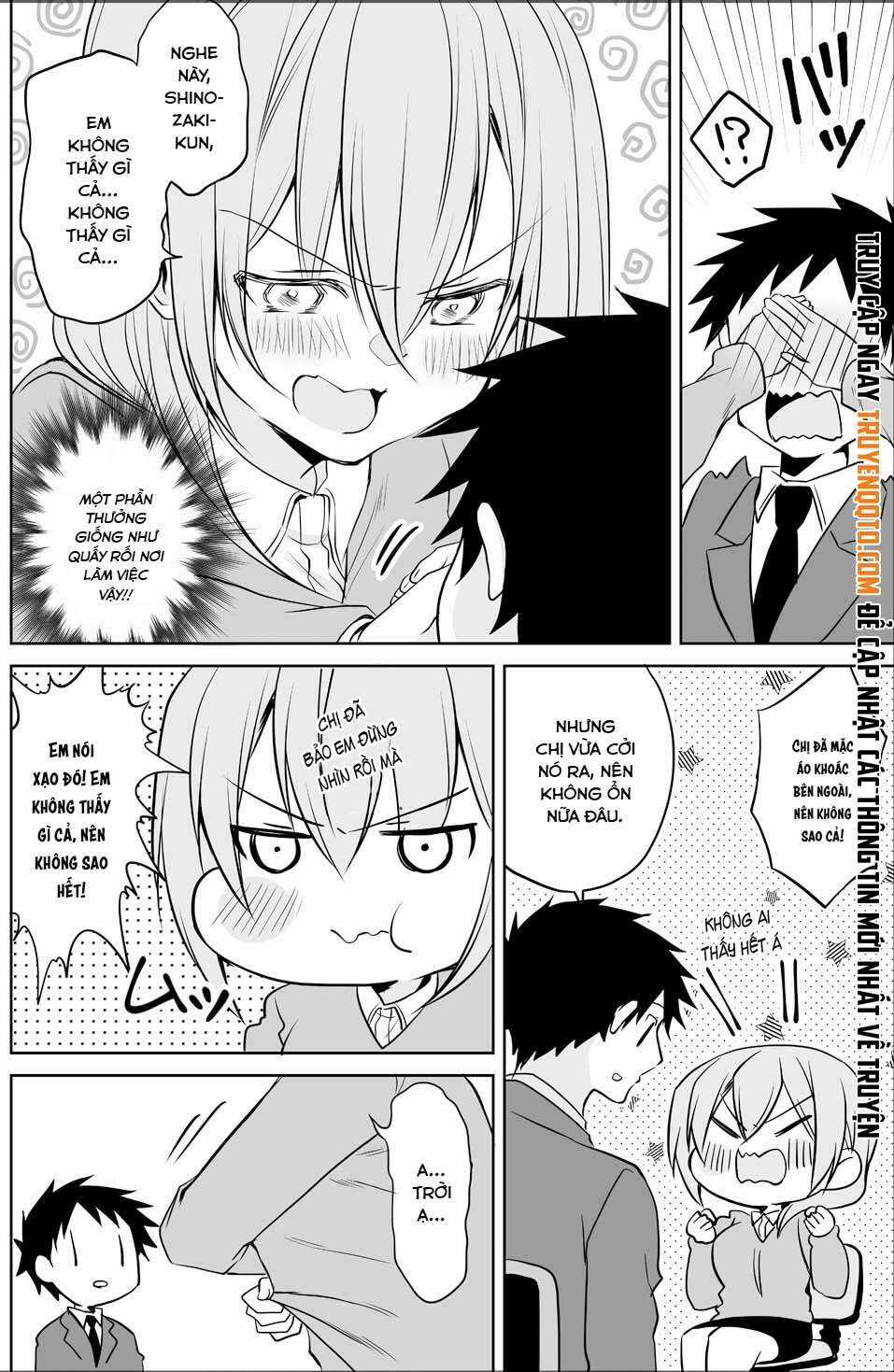 Câu Chuyện Về Tiền Bối Nhỏ Nhắn Ở Chỗ Làm Của Tôi Chương 67 trang 2