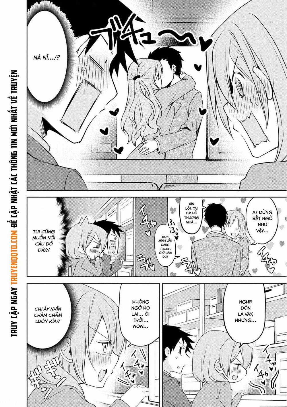 Câu Chuyện Về Tiền Bối Nhỏ Nhắn Ở Chỗ Làm Của Tôi Chương 70 trang 4