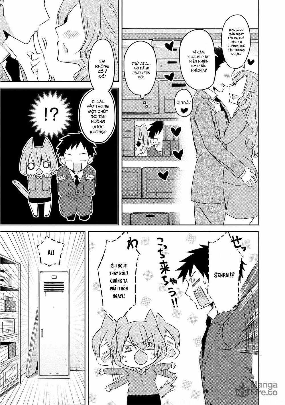 Câu Chuyện Về Tiền Bối Nhỏ Nhắn Ở Chỗ Làm Của Tôi Chương 70 trang 5