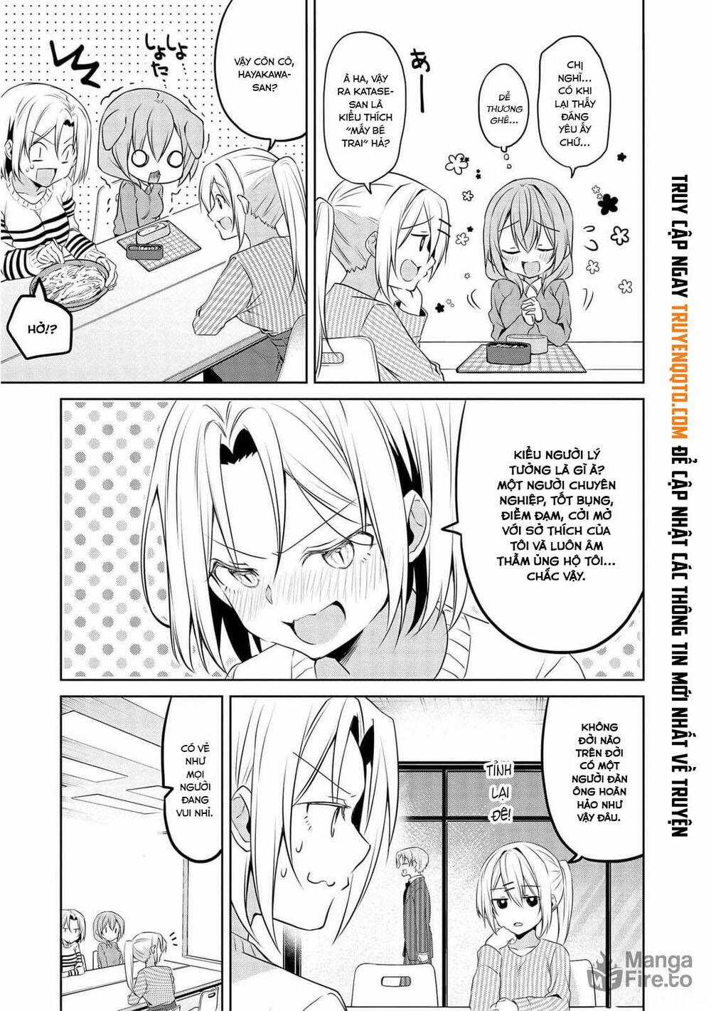 Câu Chuyện Về Tiền Bối Nhỏ Nhắn Ở Chỗ Làm Của Tôi Chương 71 trang 9