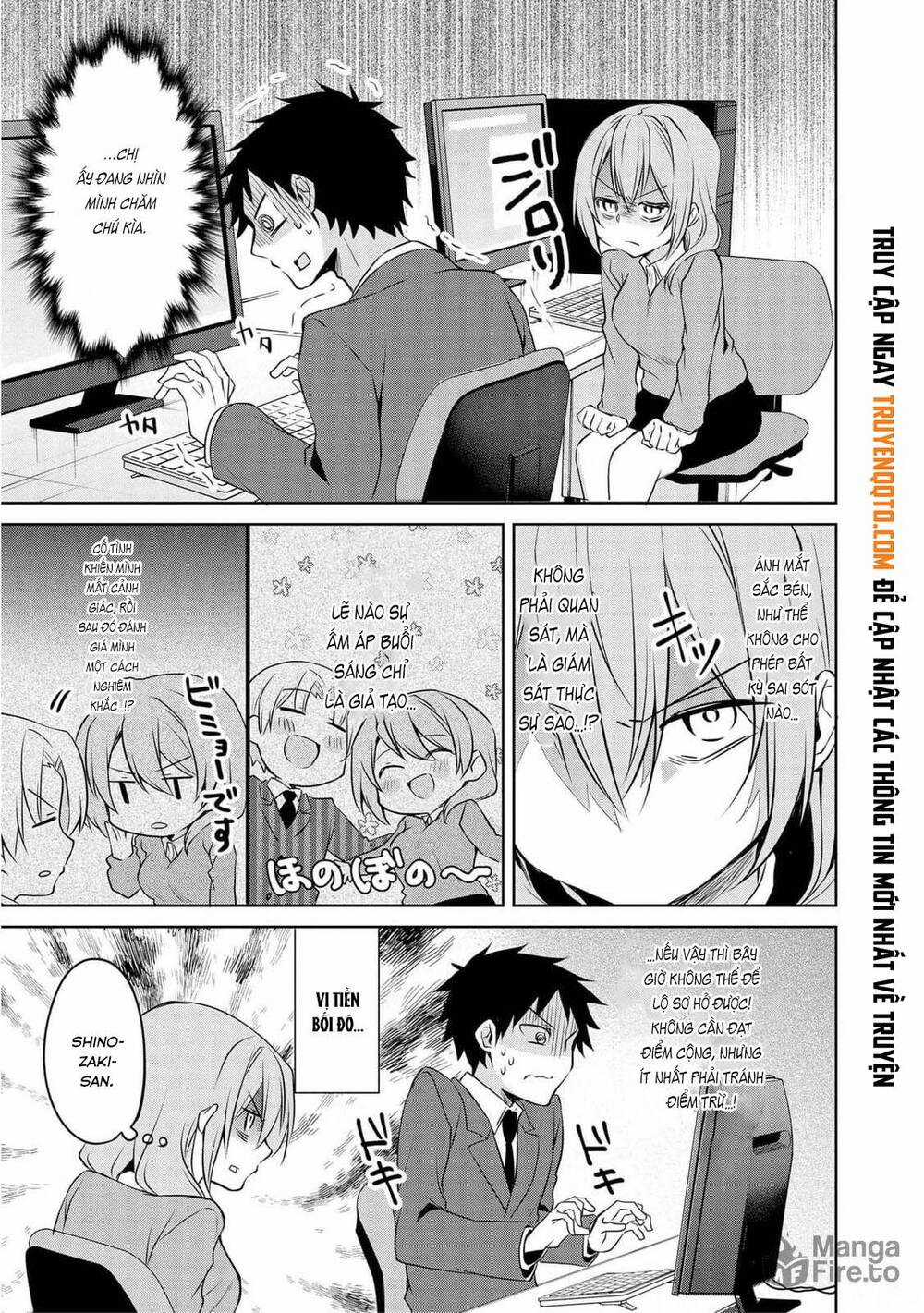 Câu Chuyện Về Tiền Bối Nhỏ Nhắn Ở Chỗ Làm Của Tôi Chương 72.5 trang 3