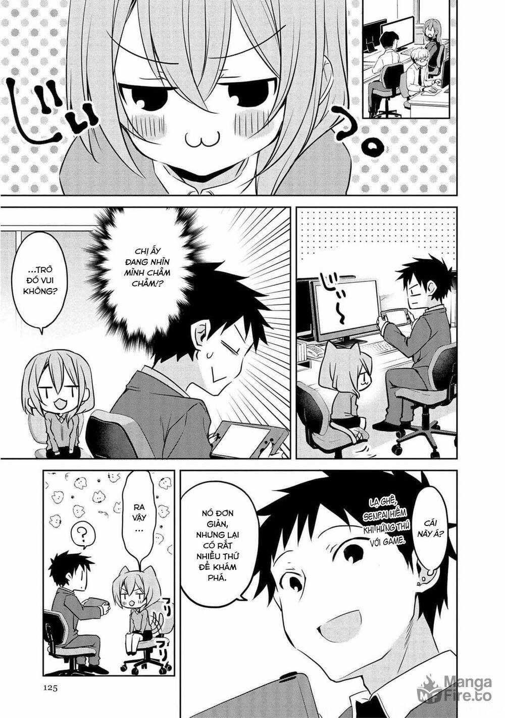 Câu Chuyện Về Tiền Bối Nhỏ Nhắn Ở Chỗ Làm Của Tôi Chương 72 trang 3