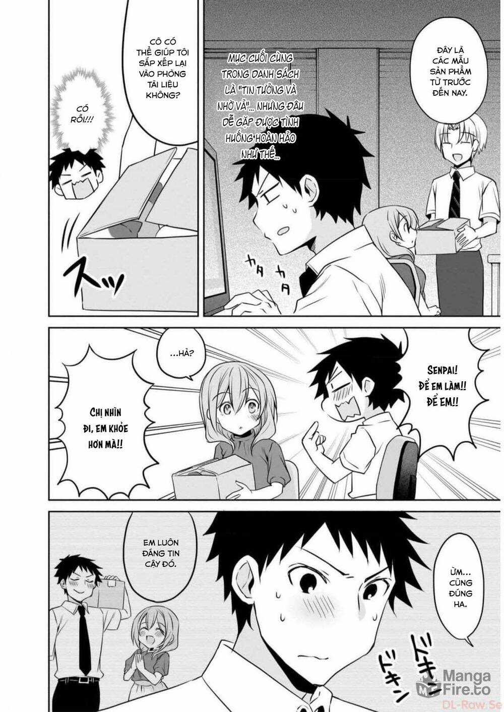 Câu Chuyện Về Tiền Bối Nhỏ Nhắn Ở Chỗ Làm Của Tôi Chương 73 trang 10