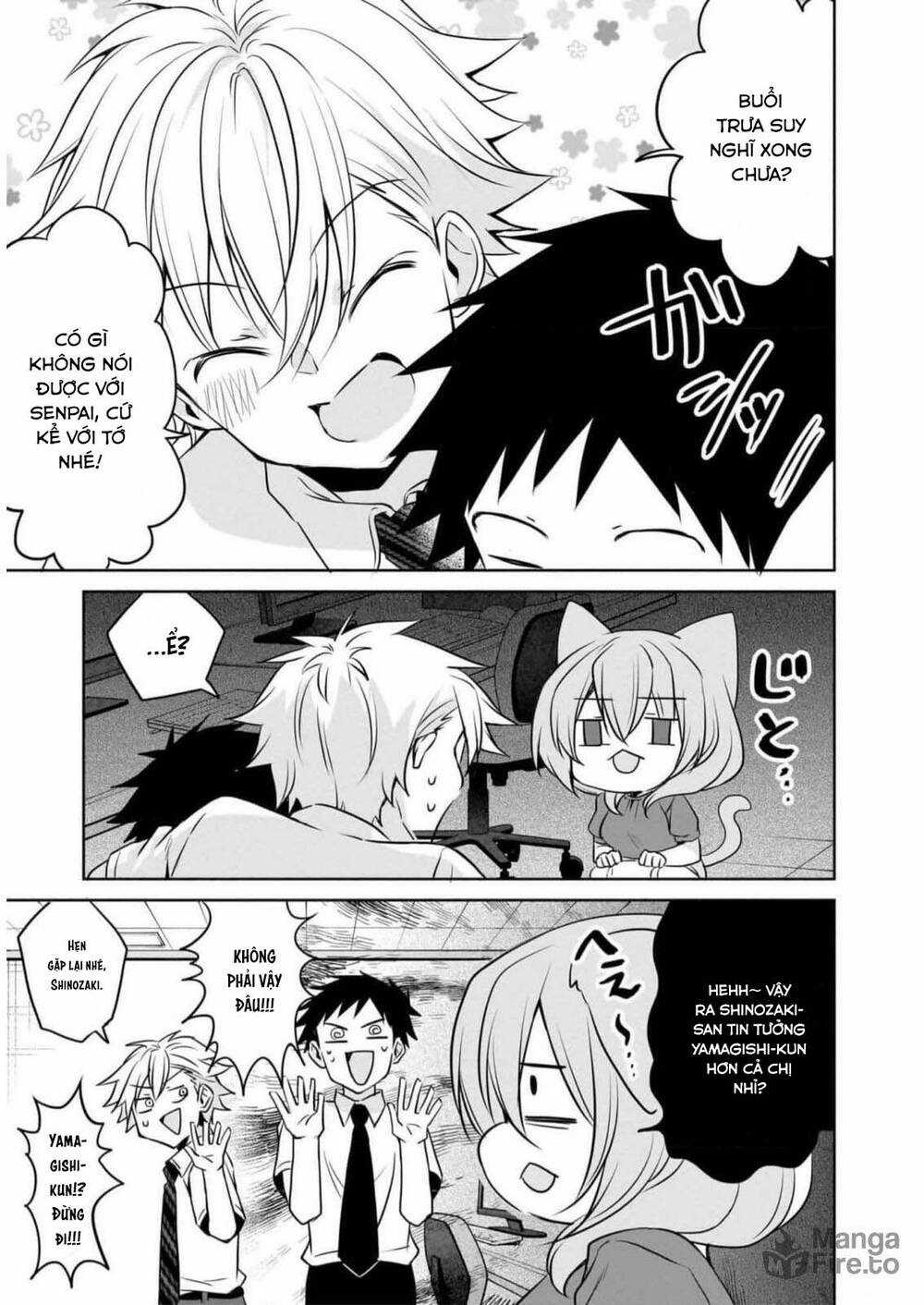 Câu Chuyện Về Tiền Bối Nhỏ Nhắn Ở Chỗ Làm Của Tôi Chương 73 trang 15