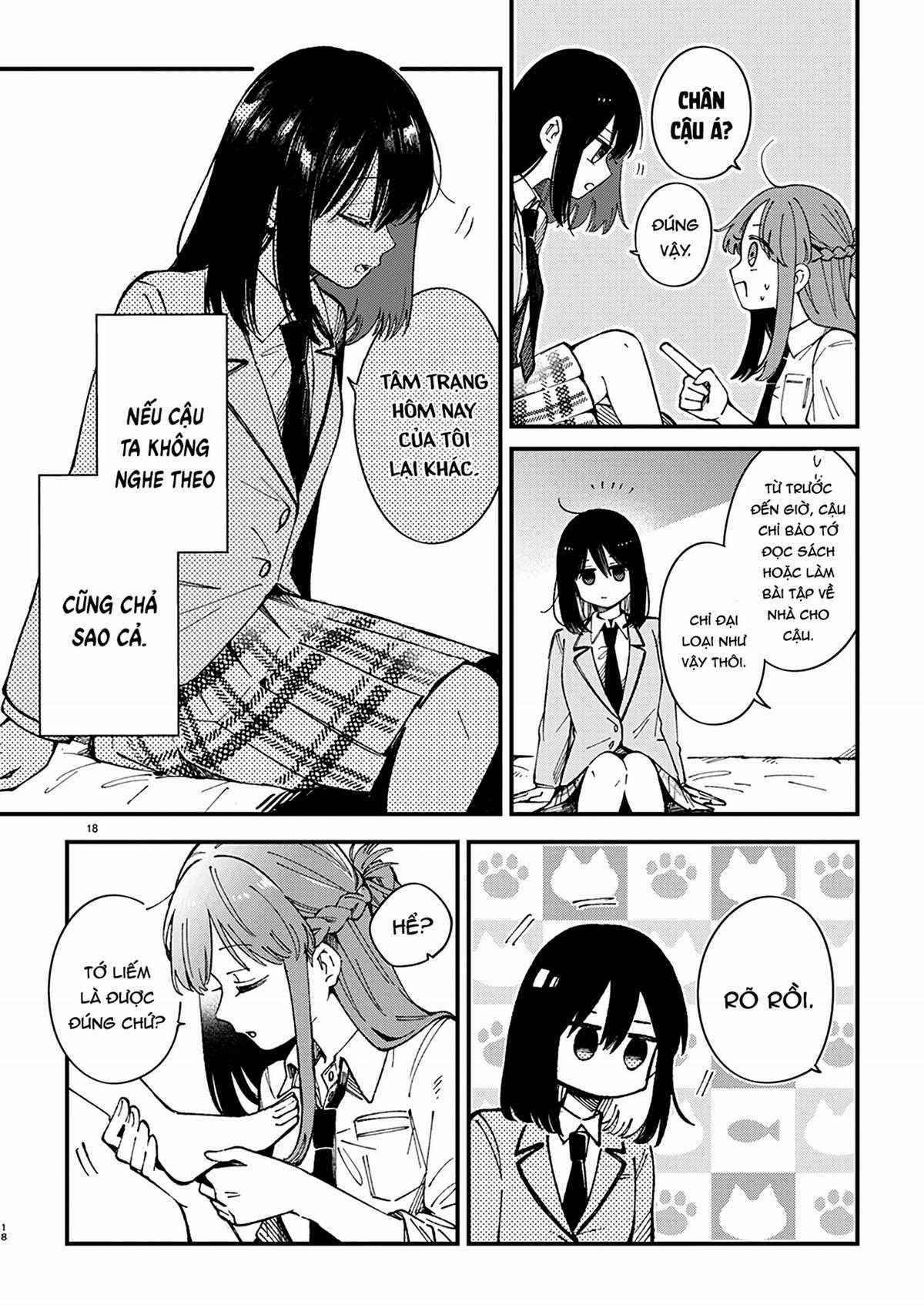 Câu chuyện về việc lấy cớ mua bạn cùng lớp 5000 yên mỗi tuần để được ở bên cô nàng Chapter 1 trang 18