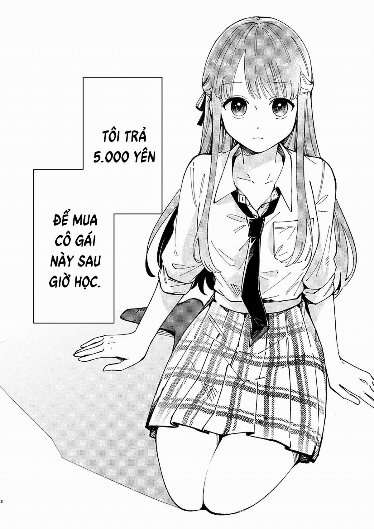 Câu chuyện về việc lấy cớ mua bạn cùng lớp 5000 yên mỗi tuần để được ở bên cô nàng Chapter 1 trang 2