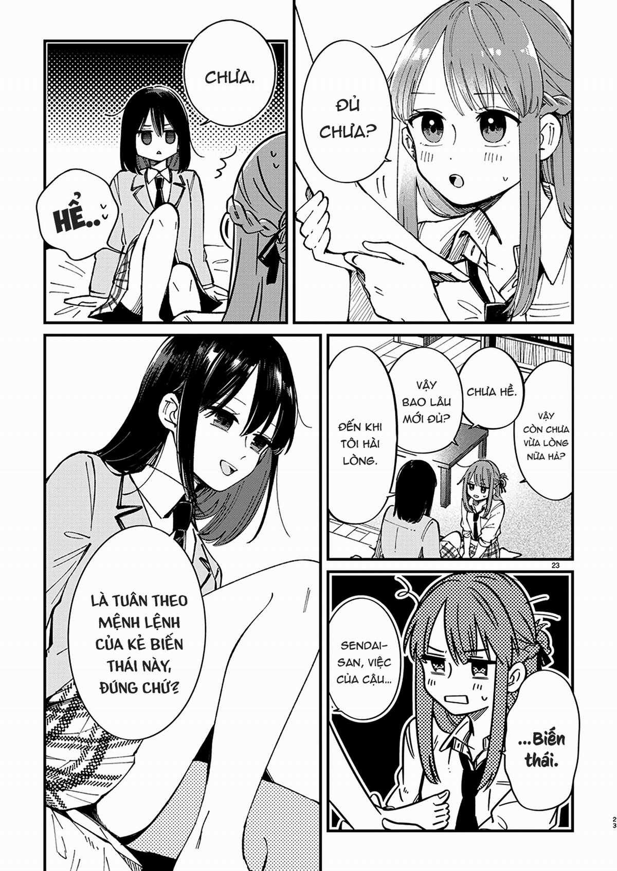 Câu chuyện về việc lấy cớ mua bạn cùng lớp 5000 yên mỗi tuần để được ở bên cô nàng Chapter 1 trang 23