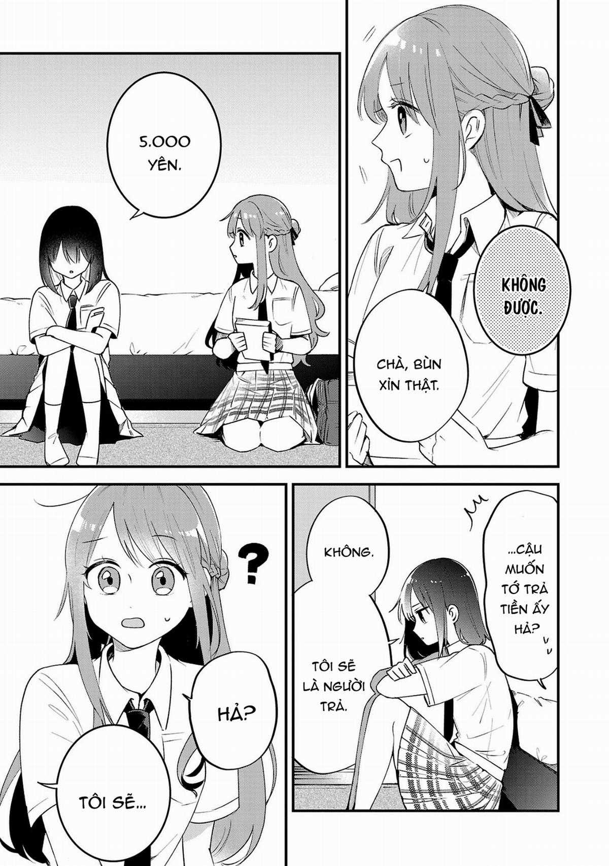 Câu chuyện về việc lấy cớ mua bạn cùng lớp 5000 yên mỗi tuần để được ở bên cô nàng Chapter 3.1 trang 9