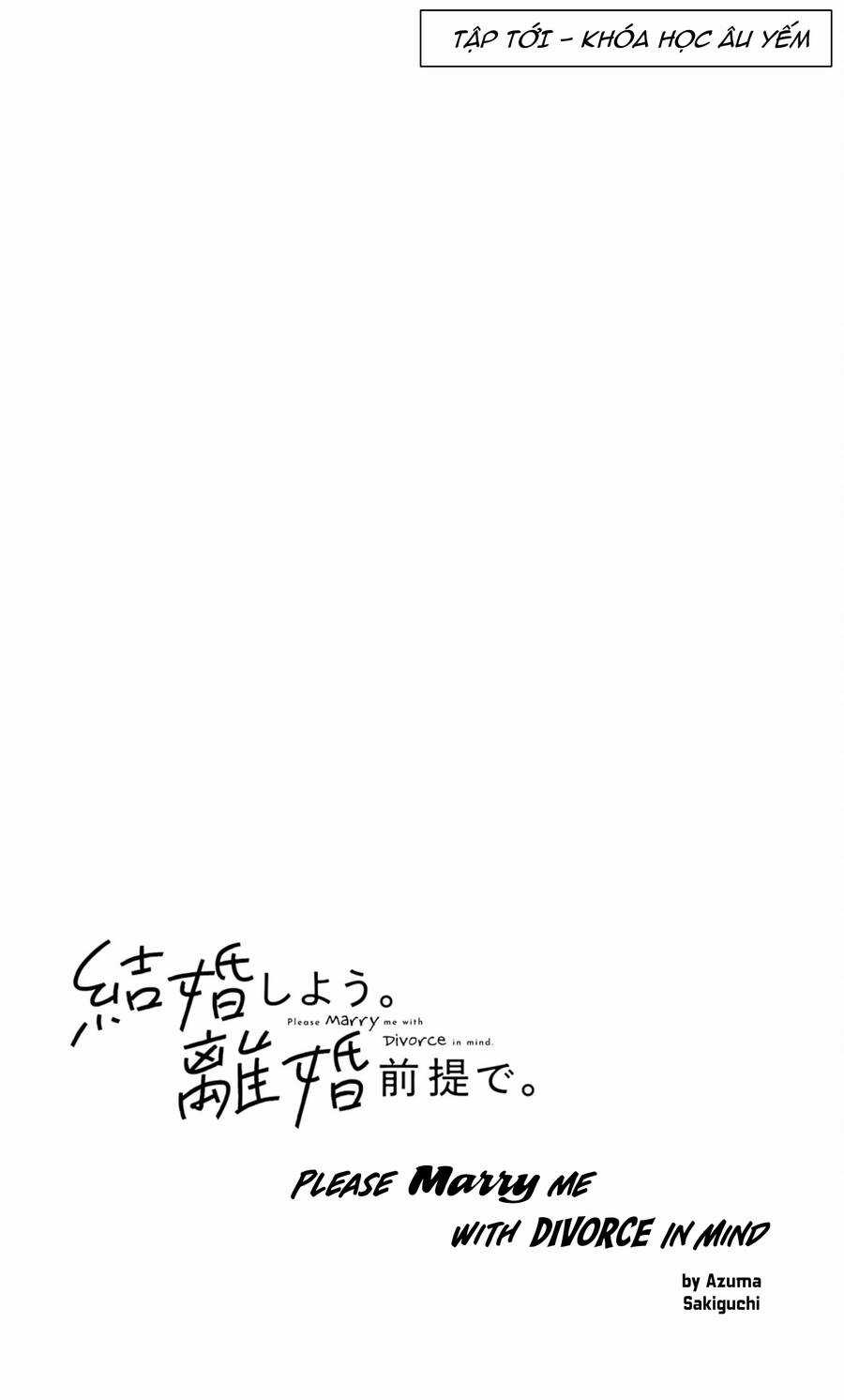 Cậu Có Thể Kết Hôn Với Tôi Nhưng Vẫn Sẵn Sàng Cho Việc Ly Hôn Được Không? Chapter 2 trang 36