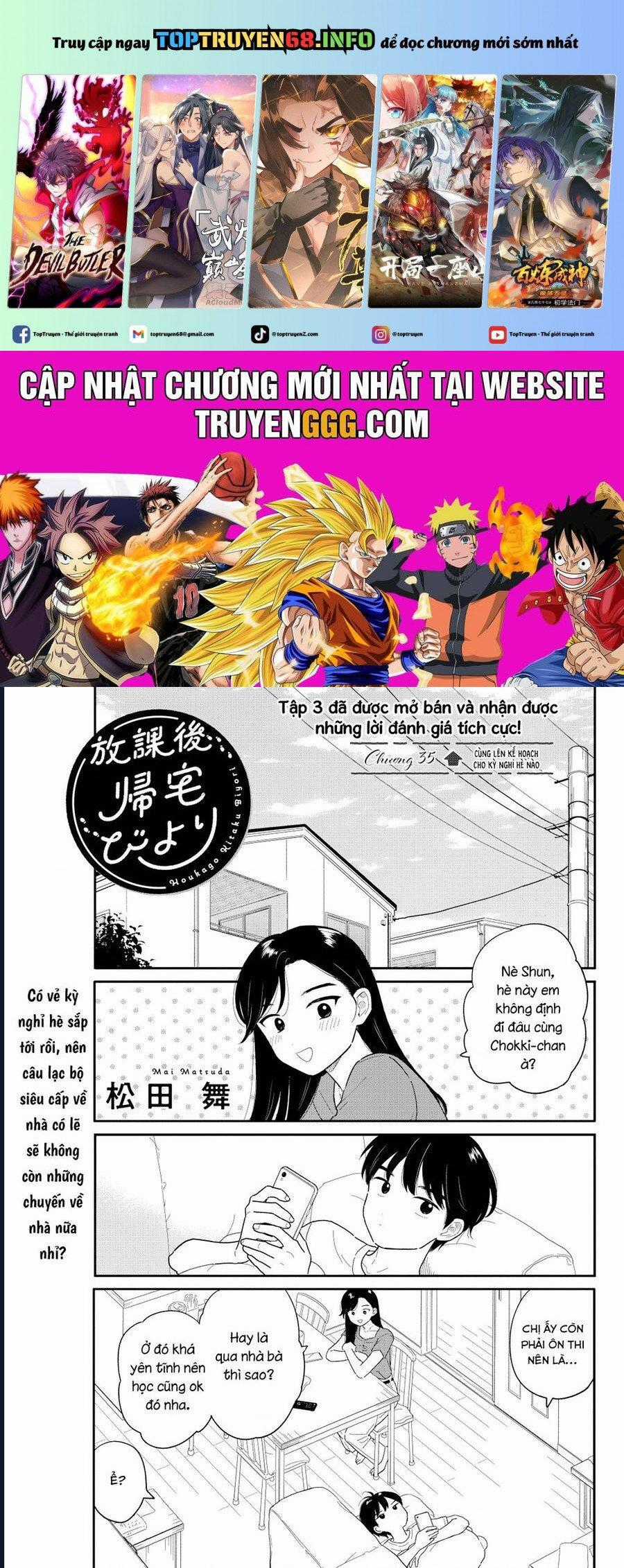 Câu Lạc Bộ Siêu Cấp Về Nhà Chapter 35 trang 0