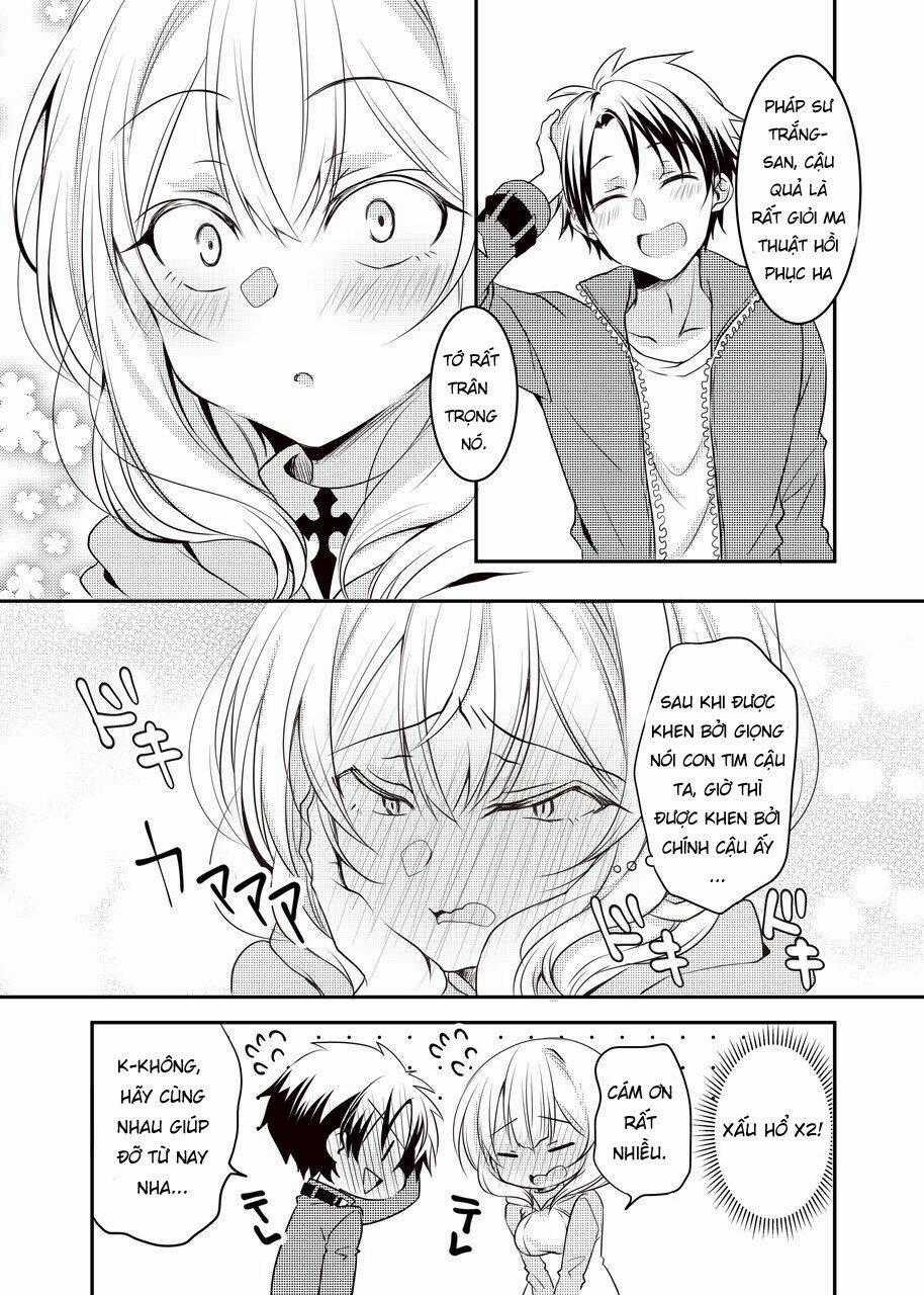 Câu Truyện Về Cô Pháp Sư Trắng Có Thể Đọc Trái Tim Của Chàng Kiếm Sĩ Chapter 2 trang 4