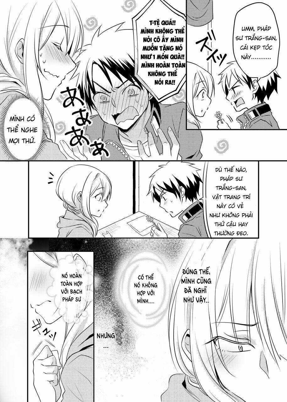 Câu Truyện Về Cô Pháp Sư Trắng Có Thể Đọc Trái Tim Của Chàng Kiếm Sĩ Chapter 3 trang 2