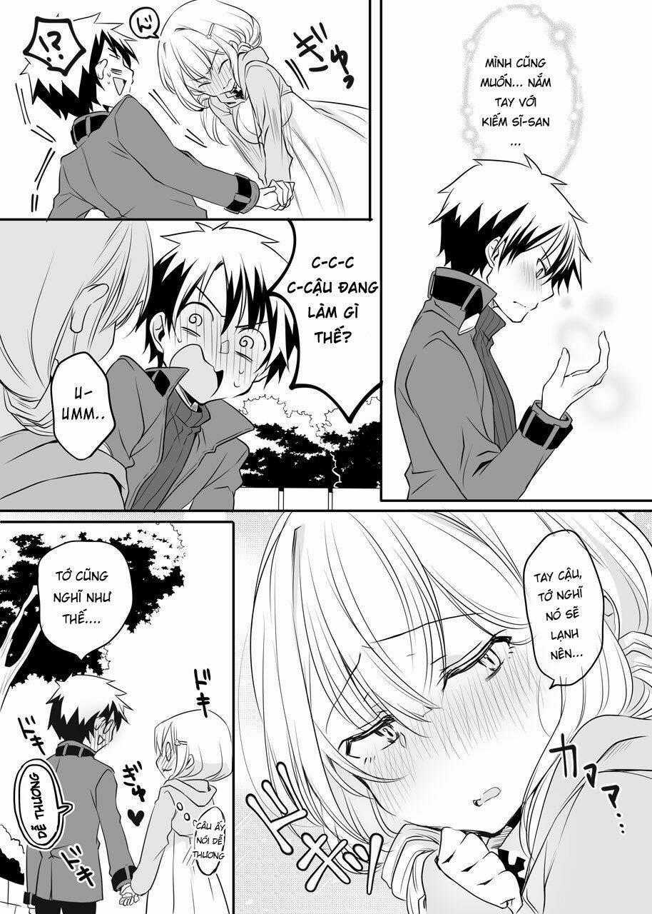 Câu Truyện Về Cô Pháp Sư Trắng Có Thể Đọc Trái Tim Của Chàng Kiếm Sĩ Chapter 4.5 trang 2