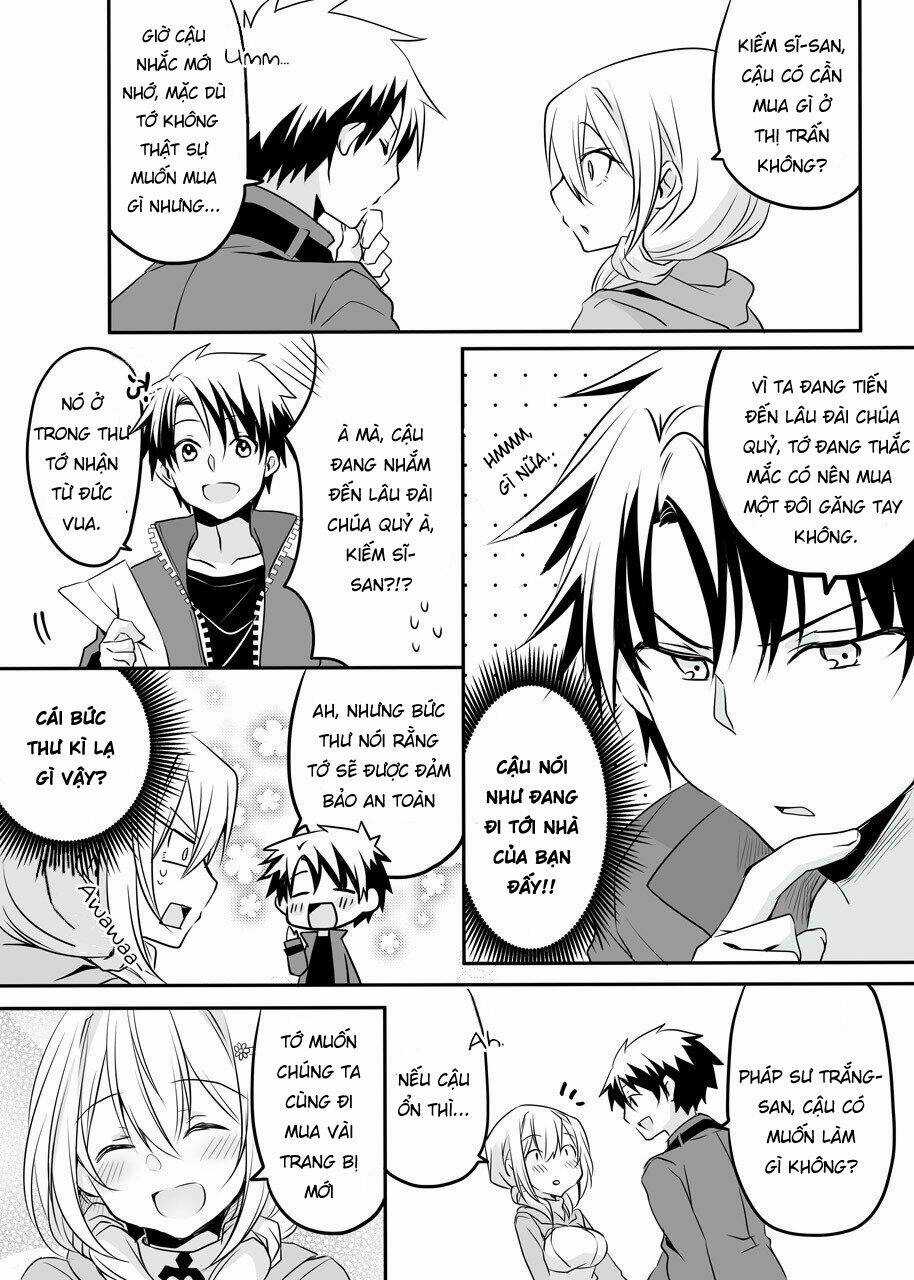 Câu Truyện Về Cô Pháp Sư Trắng Có Thể Đọc Trái Tim Của Chàng Kiếm Sĩ Chapter 8 trang 3