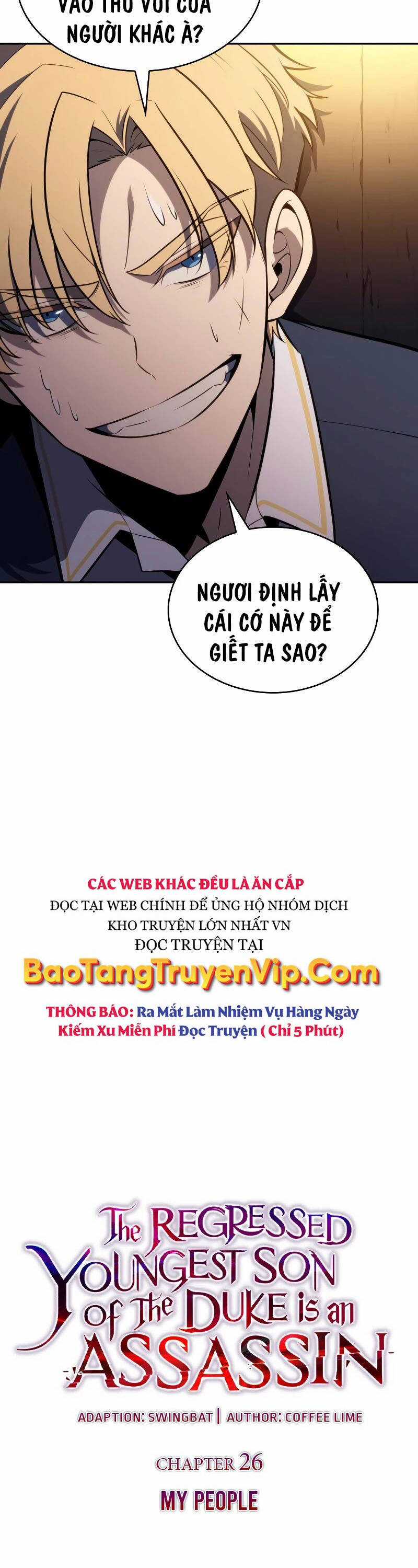 Cậu Út Nhà Công Tước Là Sát Thủ Hồi Quy Chương 26 trang 15