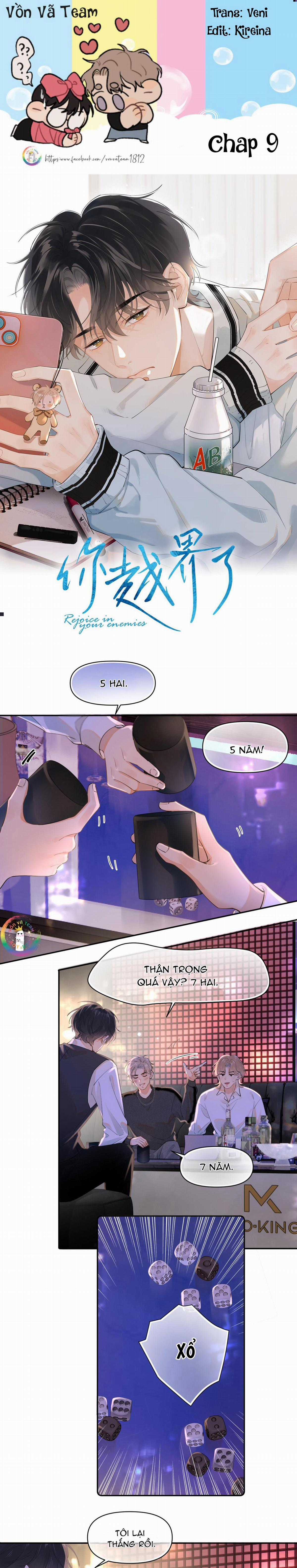 Cậu Vượt Giới Hạn Rồi Chapter 9 trang 0
