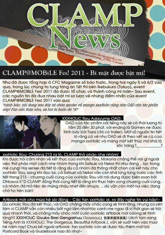 Cfc Magazine Chapter 4 trang 2