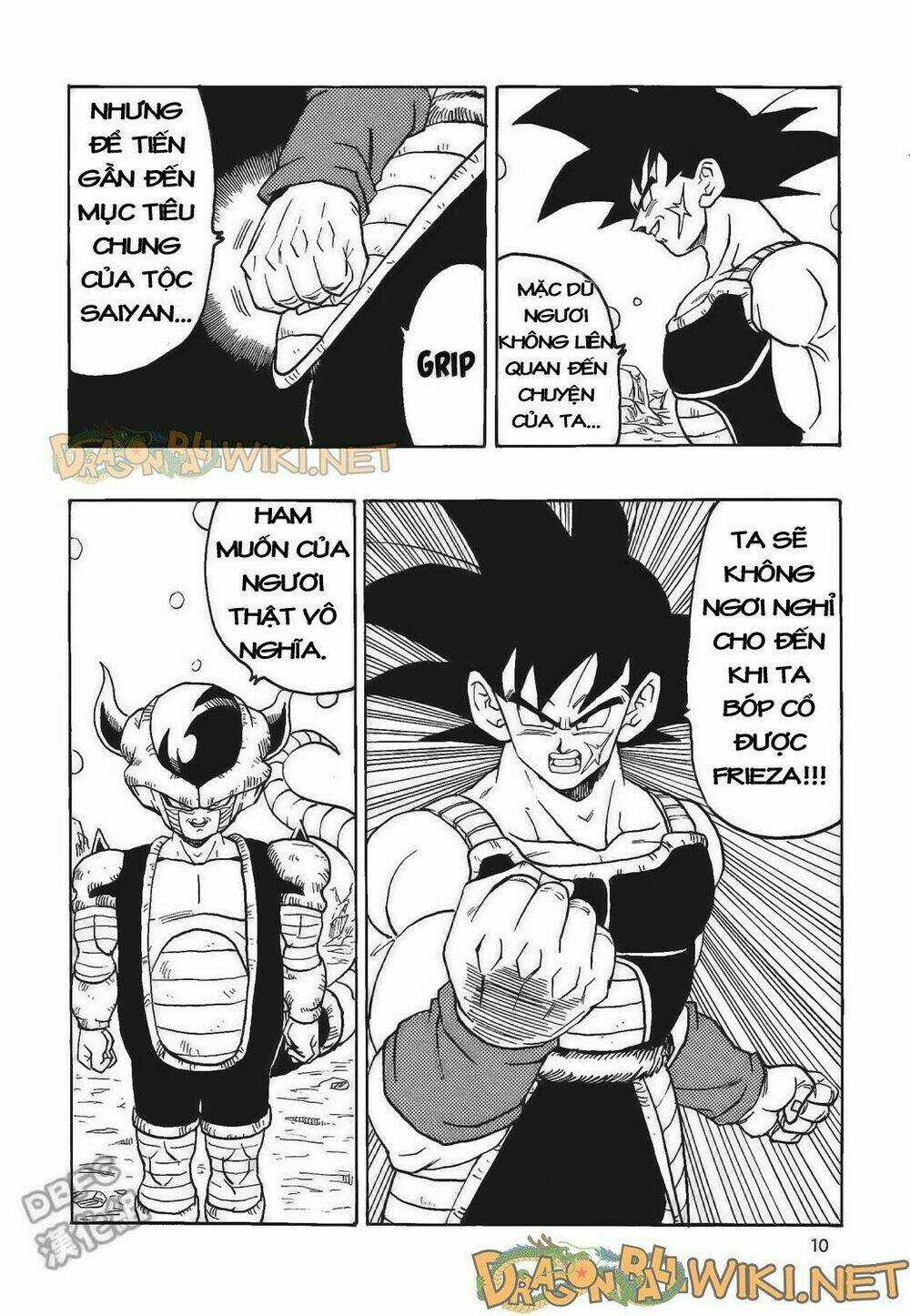 Cha của Songoku: Bardock Chapter 4 trang 10