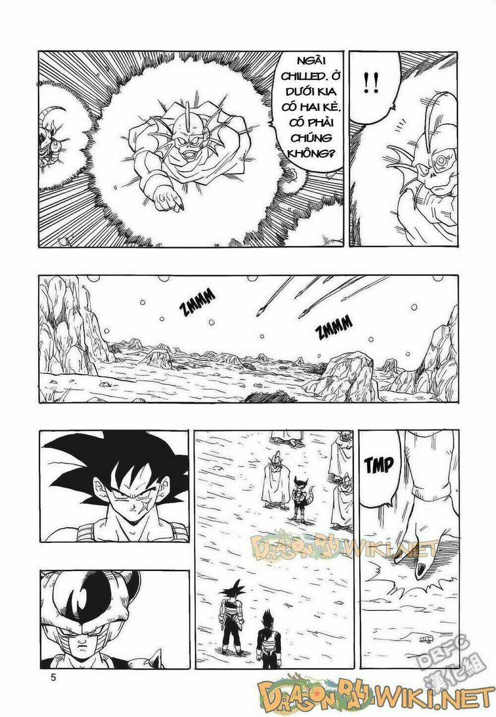 Cha của Songoku: Bardock Chapter 4 trang 5