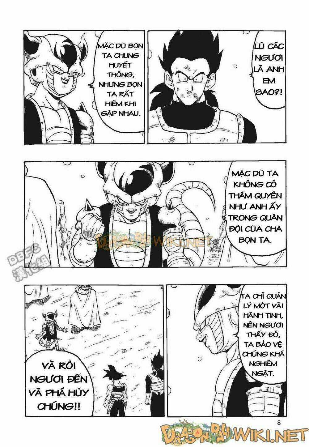 Cha của Songoku: Bardock Chapter 4 trang 8