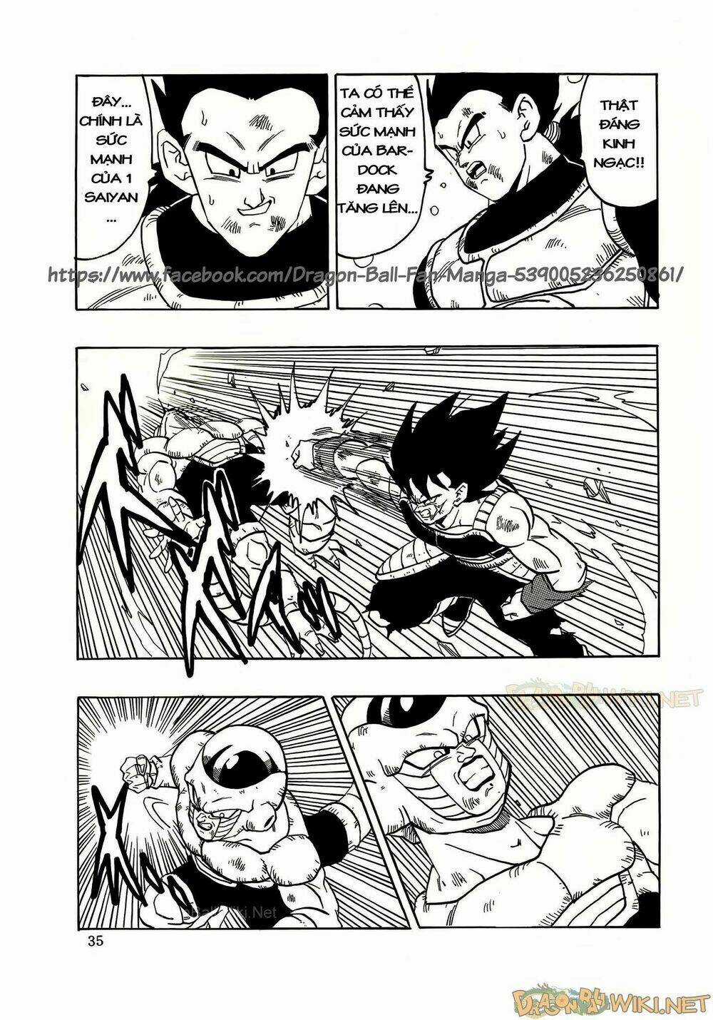 Cha của Songoku: Bardock Chapter 5 trang 35