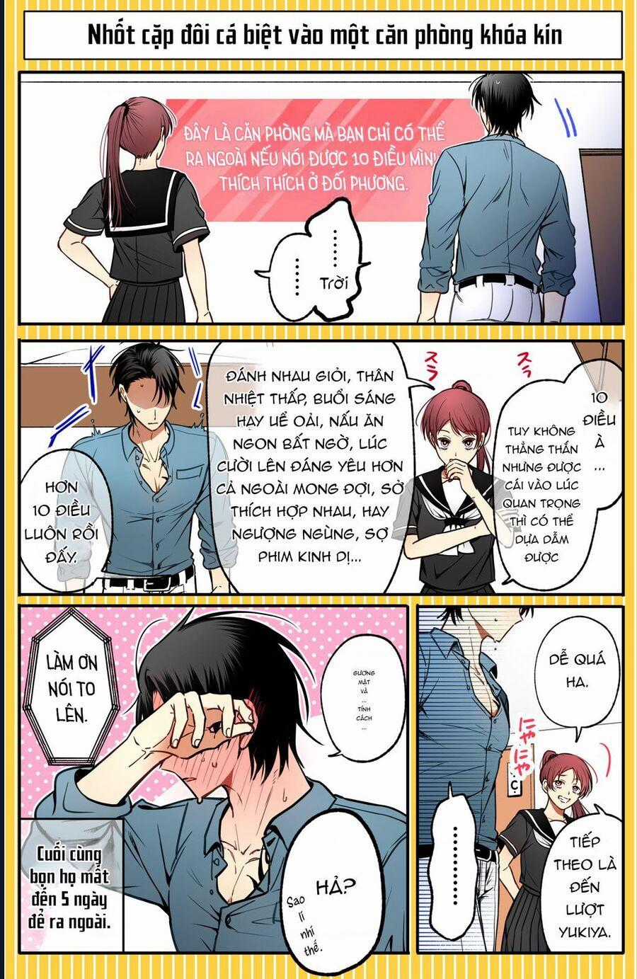 Chả Là Tôi Thích Kiểu Gap Couple Thế Này Chapter 5.5 trang 1