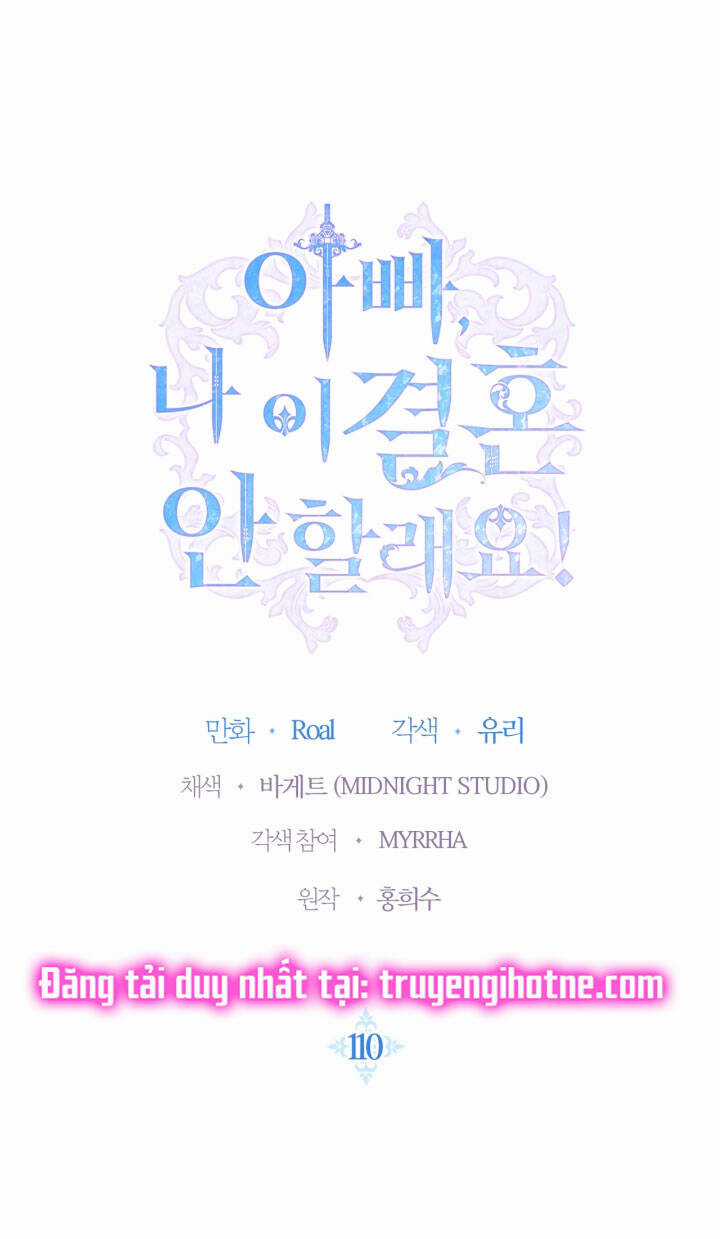 Cha Ơi Con Không Muốn Kết Hôn Đâu Chapter 110.1 trang 2