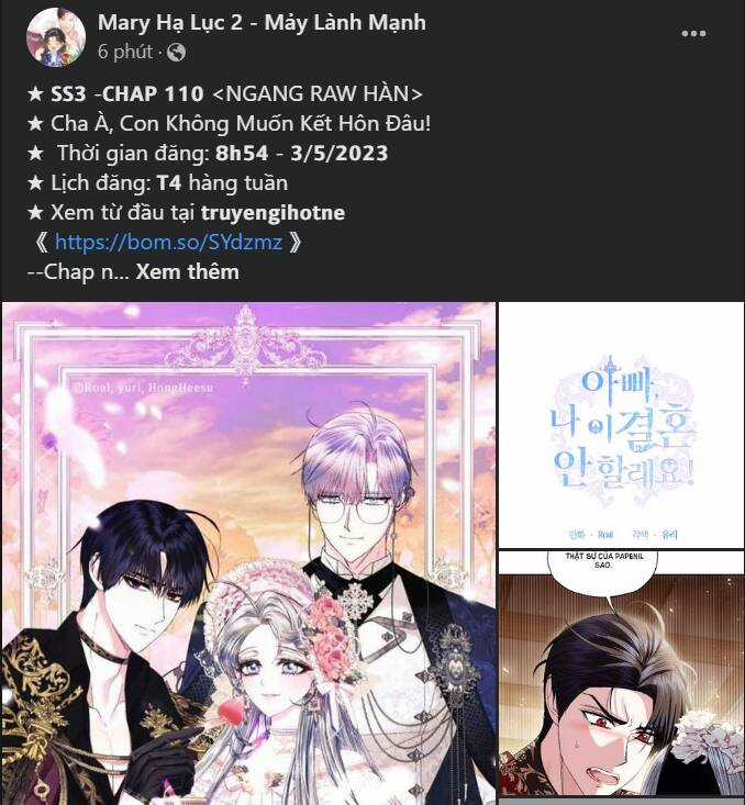 Cha Ơi Con Không Muốn Kết Hôn Đâu Chapter 110.2 trang 28