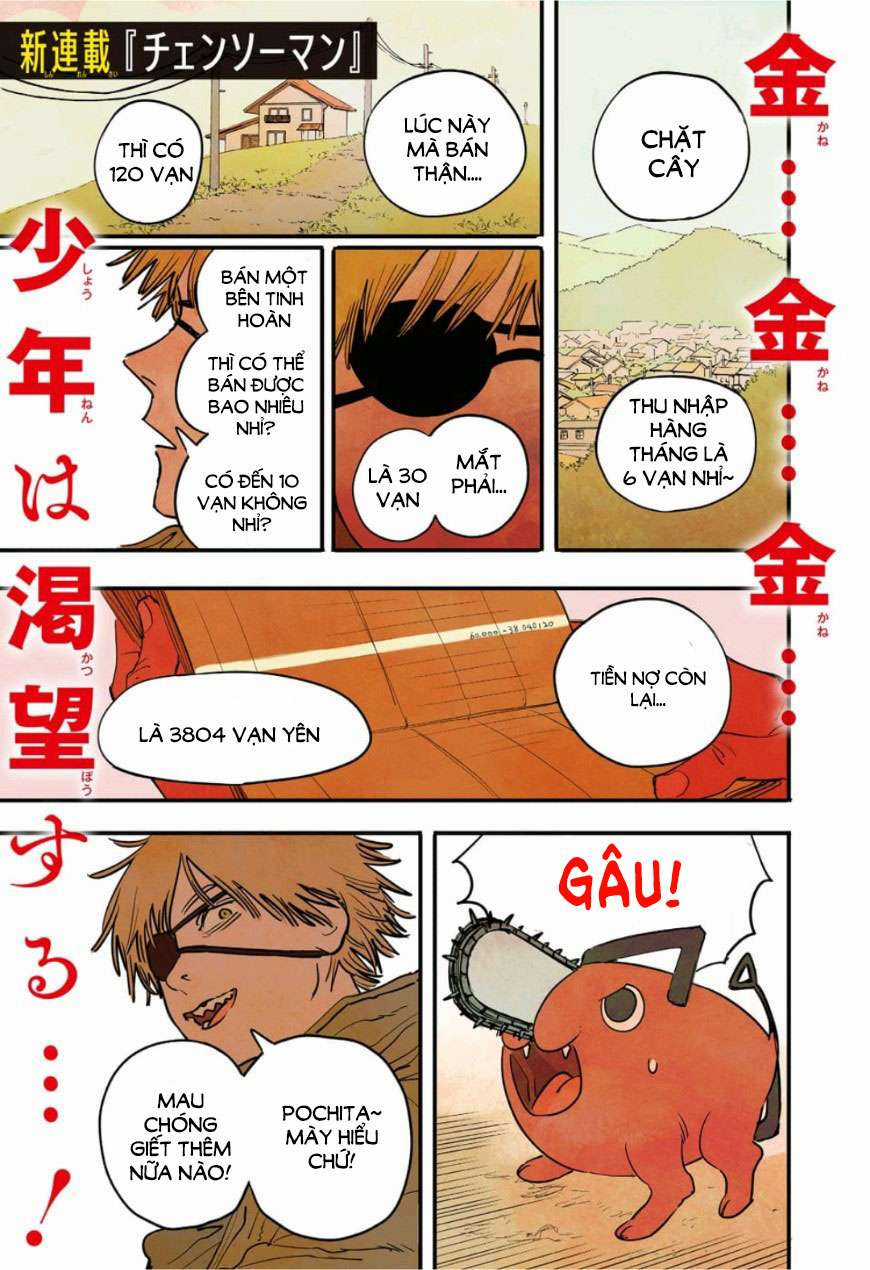 Chainsaw-man Chapter 1 trang 4