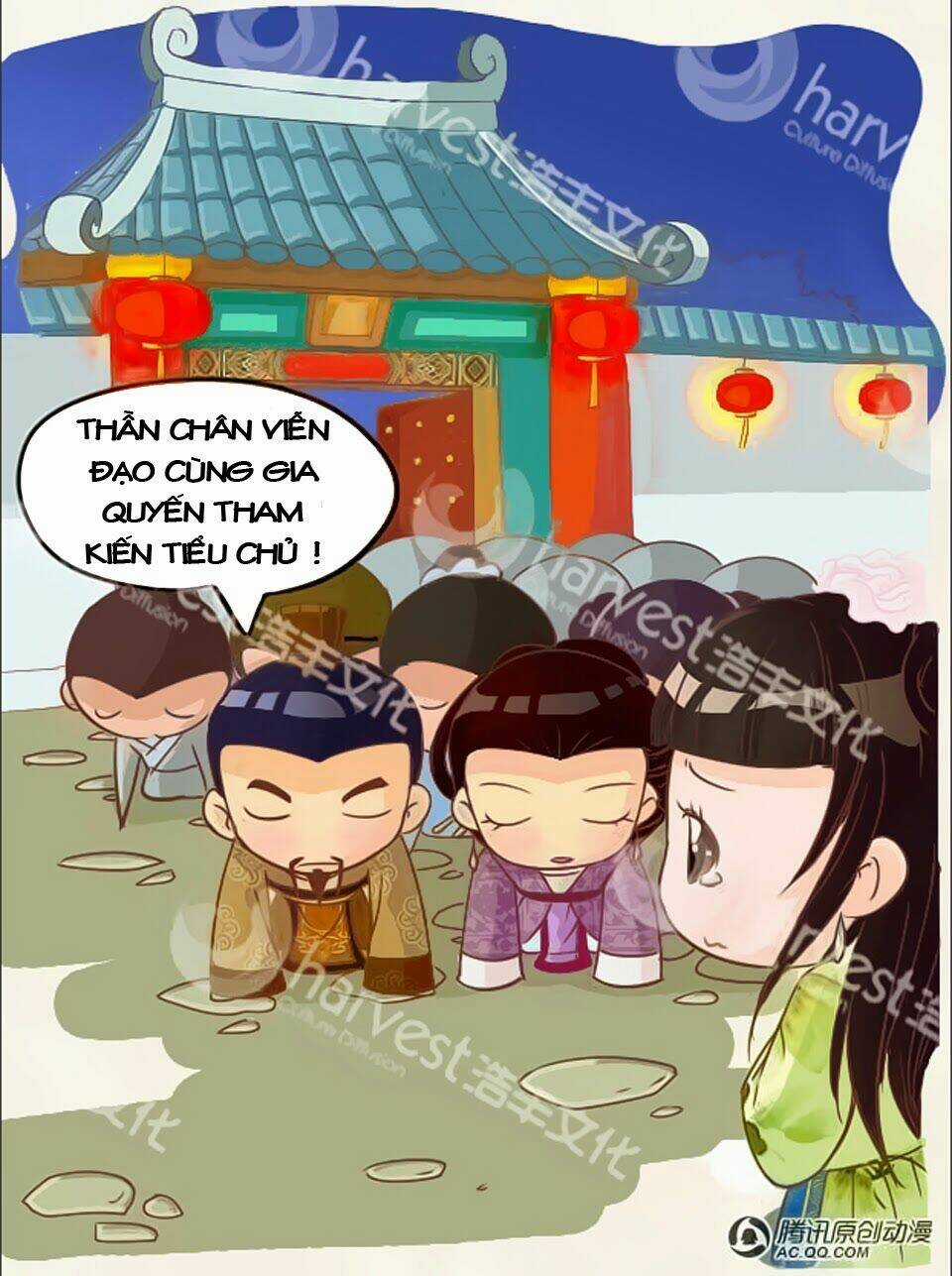 Chân Hoàn Truyện Chapter 3.1 trang 3