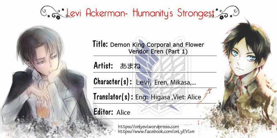 Chàng ác quỷ Levi và cô bé bán bông Eren Chapter 1 trang 9