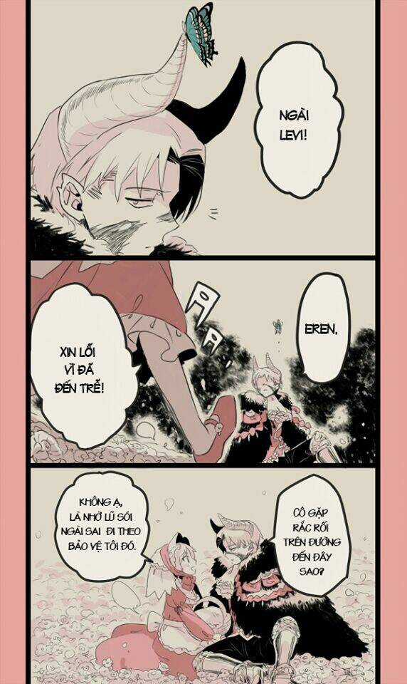 Chàng ác quỷ Levi và cô bé bán bông Eren Chapter 2 trang 2