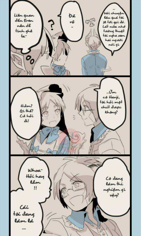 Chàng ác quỷ Levi và cô bé bán bông Eren Chapter 3 trang 10