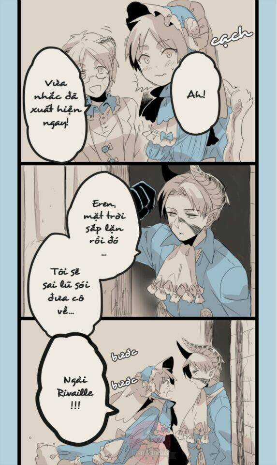 Chàng ác quỷ Levi và cô bé bán bông Eren Chapter 3 trang 16