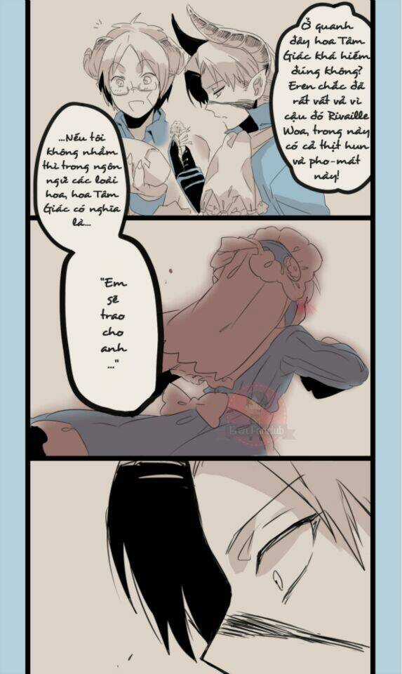 Chàng ác quỷ Levi và cô bé bán bông Eren Chapter 3 trang 19