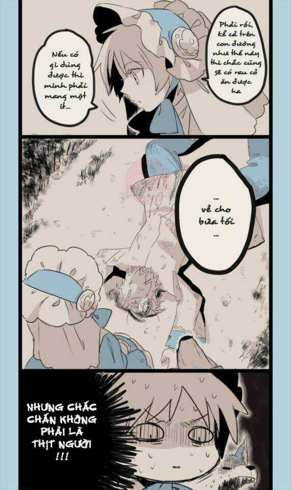 Chàng ác quỷ Levi và cô bé bán bông Eren Chapter 3 trang 2