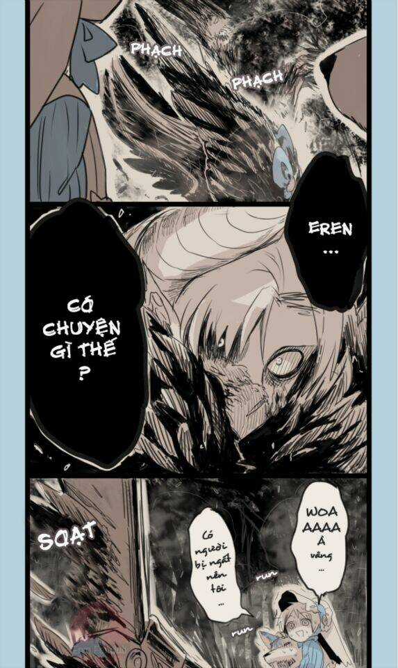 Chàng ác quỷ Levi và cô bé bán bông Eren Chapter 3 trang 5