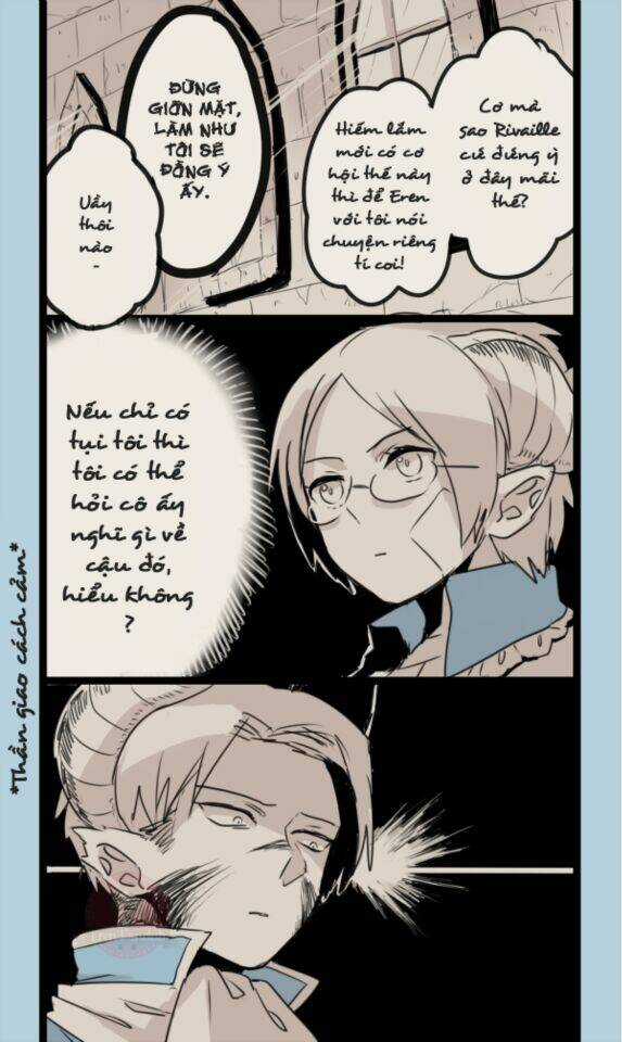 Chàng ác quỷ Levi và cô bé bán bông Eren Chapter 3 trang 9