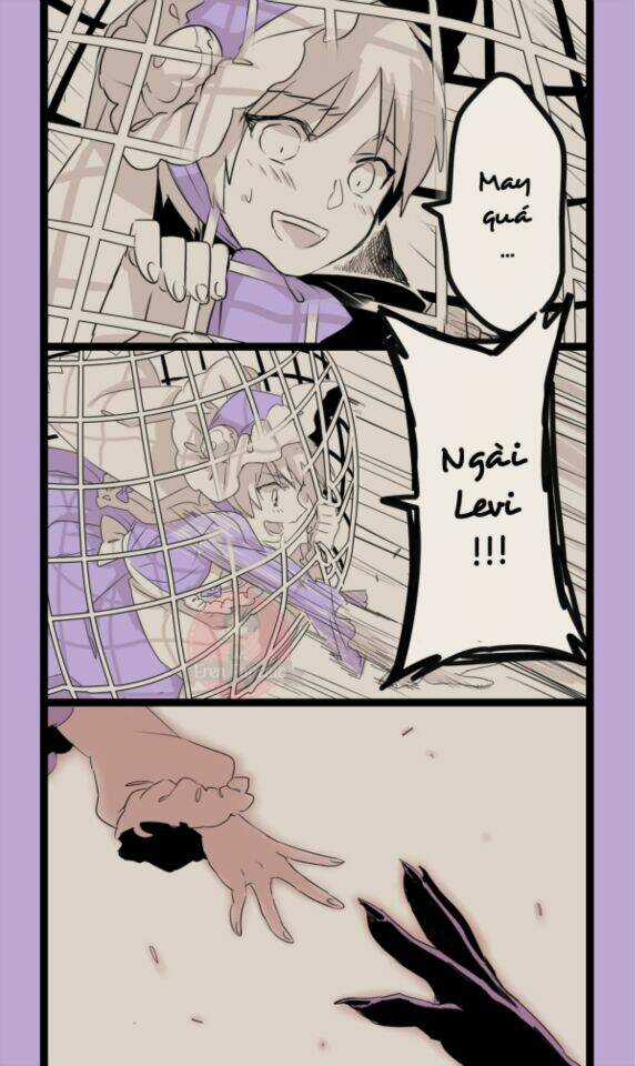 Chàng ác quỷ Levi và cô bé bán bông Eren Chapter 4 trang 10