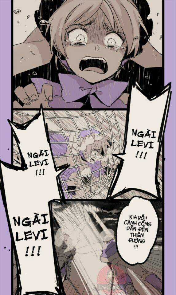 Chàng ác quỷ Levi và cô bé bán bông Eren Chapter 4 trang 14