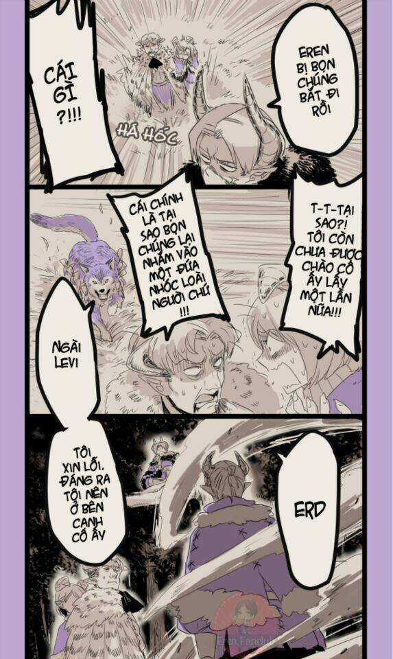 Chàng ác quỷ Levi và cô bé bán bông Eren Chapter 4 trang 18